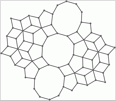 Fundamental domain for a Bianchi group